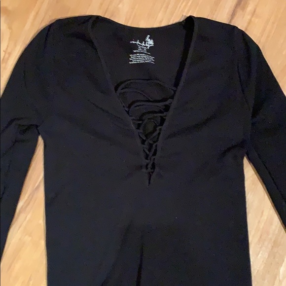 Free people lace up long sleeve - Picture 4 of 4